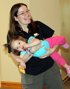 Emilie and Lyia